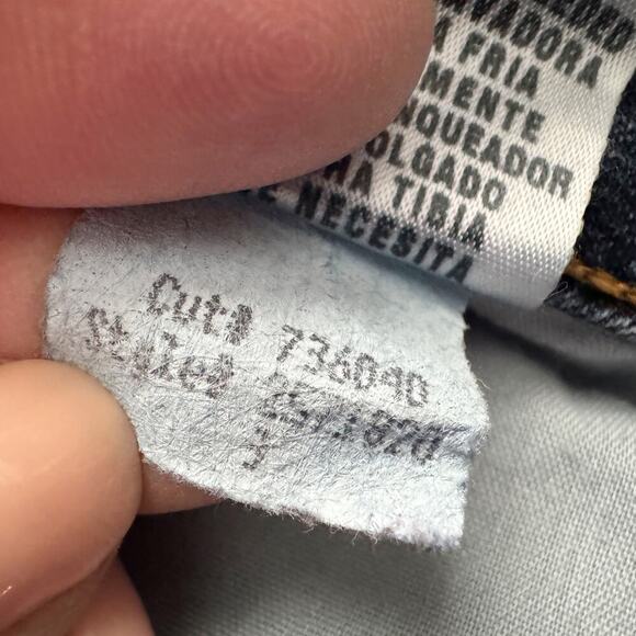 VTG l.e.i. Jeans Women Size 3 Blue Bootcut Western Y2K Boho Vintage 90s 1171 - Picture 6 of 14